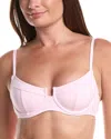 Solid & Striped Harley Carnation Bikini Top In Neutral