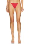 Solid & Striped The Harlow Bikini Bottom In Red