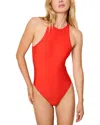 Solid & Striped The Iman Bikini Bottom In Red