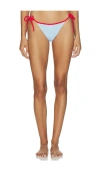 Solid & Striped The Iris Bikini Bottom In Blue