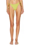 Solid & Striped The Iris Bikini Bottom In Green