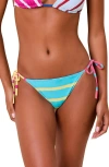 Solid & Striped The Iris Reversible Side Tie Bikini Briefs In Multi
