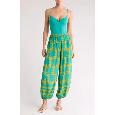 Solid & Striped The Lacy Abstract Print Cover-up Joggers