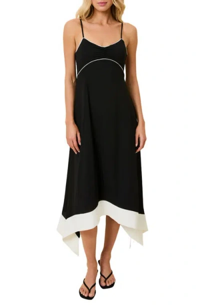 Solid & Striped The Lennox Sleeveless Maxi Dress In Black