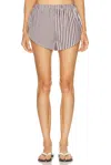 Solid & Striped The Lester Short In Brown