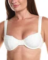 Solid & Striped The Lilo Underwire Bikini Top In White
