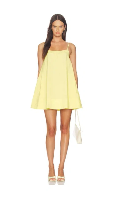 Solid & Striped The Lindsay Dress In Yellow