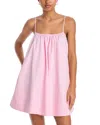 Solid & Striped The Lindsay Mini Dress In Pink