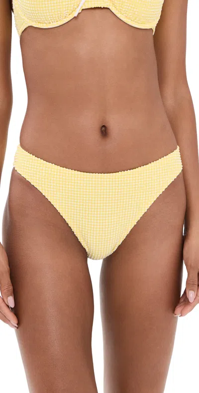 Solid & Striped The Lolita Bikini Bottoms Citrina