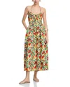 Solid & Striped The Lolita Smocked Corset Dress In Multi