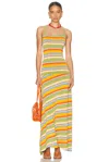 Solid & Striped The Lottie Dress St. Barths Stripe In Multi