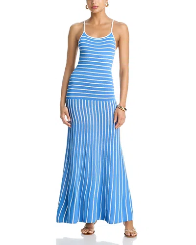 Solid & Striped The Lottie Dress In Blue