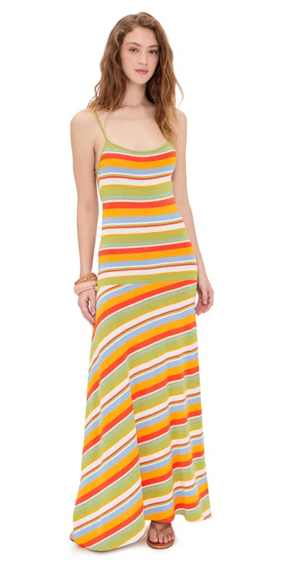 Solid & Striped The Lottie Dress St. Barths Stripe