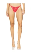 Solid & Striped The Lulu Bikini Bottom In Red