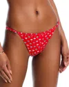 Solid & Striped The Lulu Bikini Bottom In Red