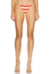 Solid & Striped The Lulu Bikini Bottom In Red
