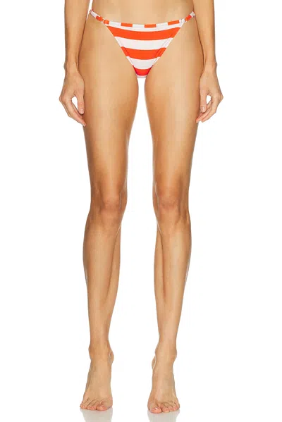 Solid & Striped The Lulu Bikini Bottom In Red