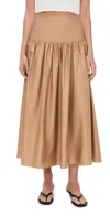 Solid & Striped The Magnolia Skirt Camel In Brown