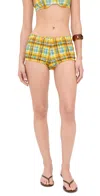 Solid & Striped The Mimi Shorts Multi Plaid In Multi