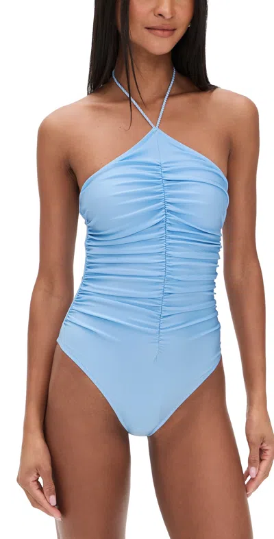 Solid & Striped The Mina One Piece Blue Lagoon