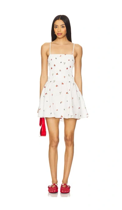 Solid & Striped The Mini Delta Dress In White