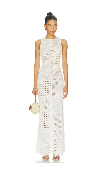 Solid & Striped The Morenzo Dress In White