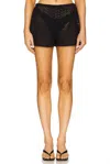 Solid & Striped The Nancy Short In Noir