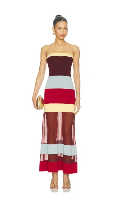 Solid & Striped The Nola Dress In Multi