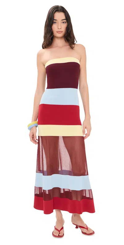 Solid & Striped The Nola Dress Sng/cra/nf/dab Stripe