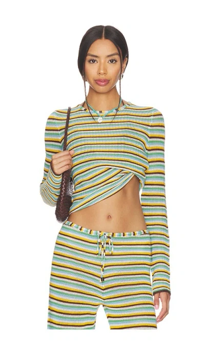 Solid & Striped The Olandria Top In Green