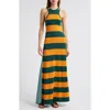 Solid & Striped The Oria Stripe Maxi Dress In Multi