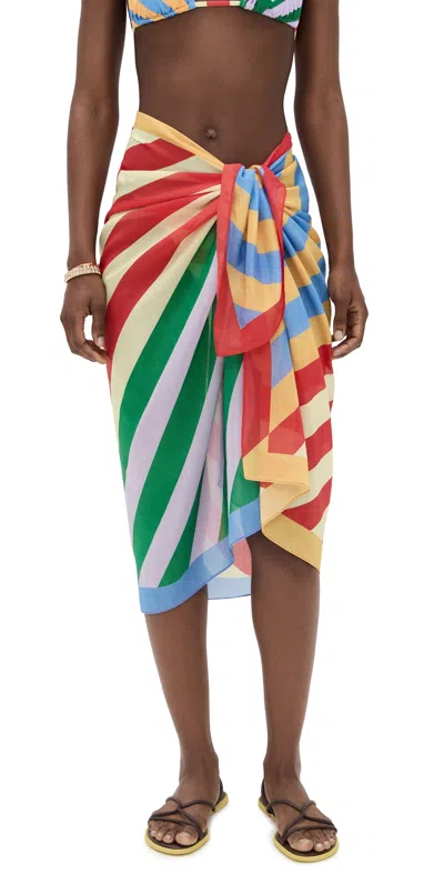 Solid & Striped The Pareo Rugby Stripe In Multi