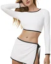 Solid & Striped The Rashguard In White