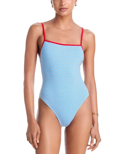 Solid & Striped The Renna One Piece Swimsuit In Multi