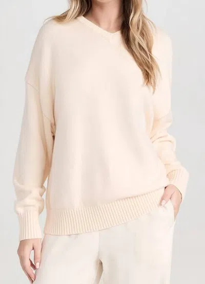 Solid & Striped The Reva Sweater In Clay In Pink