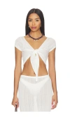 Solid & Striped The Rianne Top In White