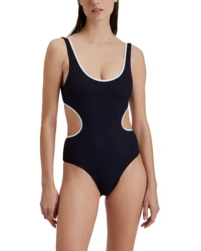 Solid & Striped The Sarah One-piece In Black
