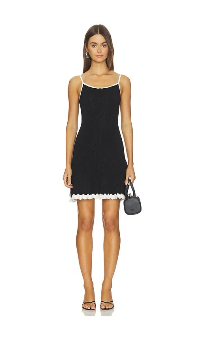 Solid & Striped The Talia Dress In Black