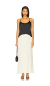 Solid & Striped The Talulla Sleeveless Maxi Dress In Brown
