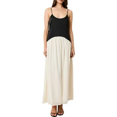 Solid & Striped The Talulla Sleeveless Maxi Dress In Neutral