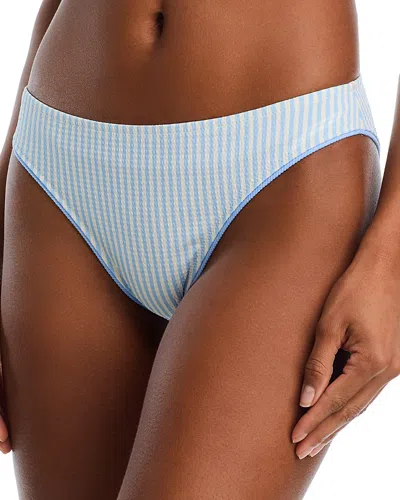 Solid & Striped The Tati Bikini Bottom In Blue