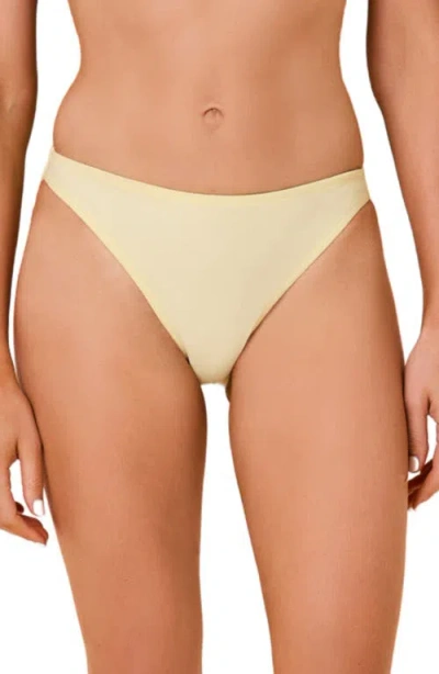Solid & Striped The Tati Reversible Bikini Briefs In Neutral