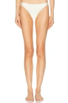 Solid & Striped The Tati Tie Bikini Bottom In White