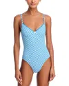 Solid & Striped The Taylor Underwire One-piece Swimsuit In Blue