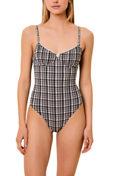 Solid & Striped The Taylor Underwire One-piece Swimsuit In Black