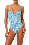Solid & Striped The Taylor Underwire One-piece Swimsuit In Blue