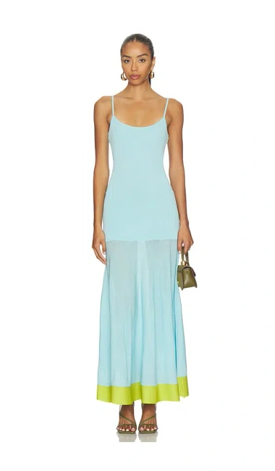 Solid & Striped The Tess Dress In Blue