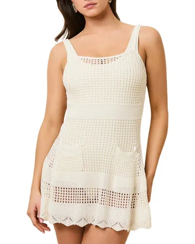 Solid & Striped The Ulla Dress In Metallic