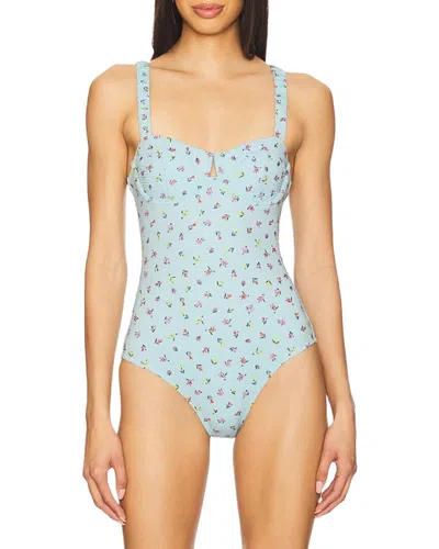 Solid & Striped The Verona One-piece In Animal Print