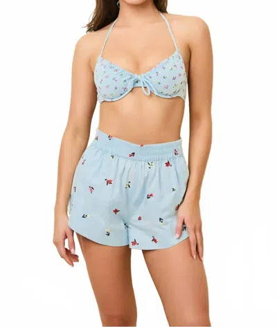 Solid & Striped The Vicky Short In Sky In Blue